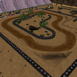 Simple Dirty Raceway Playground - Stunt Version